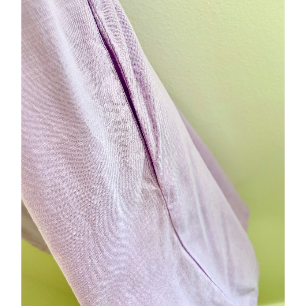J.Marie Size S Lavender Embroidered Floral Shift Dress Boho Sleeveless Mini - Picture 5 of 5